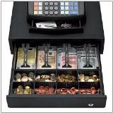 Large cash drawer with 4 note/8 coin compartments