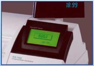 Sam4s SER-7000 LCD display