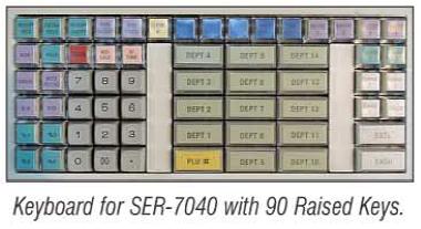 Sam4s 90 raised keyboard