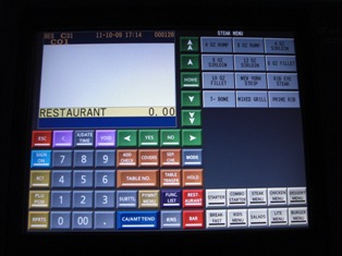 Casio QT-6100 Food screen